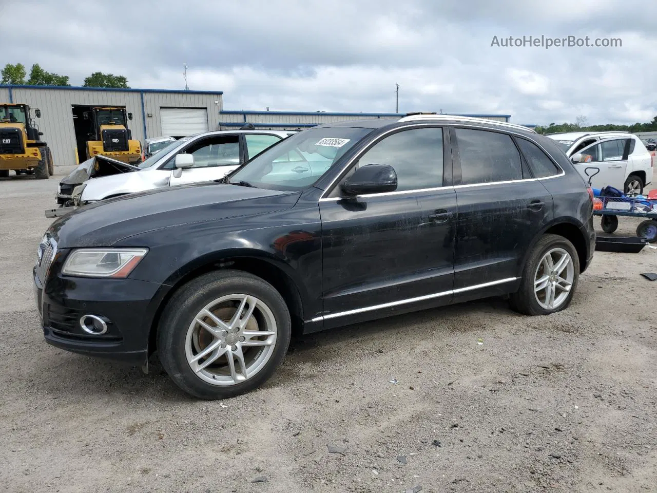 2014 Audi Q5 Premium Plus Черный vin: WA1LFAFP1EA081611