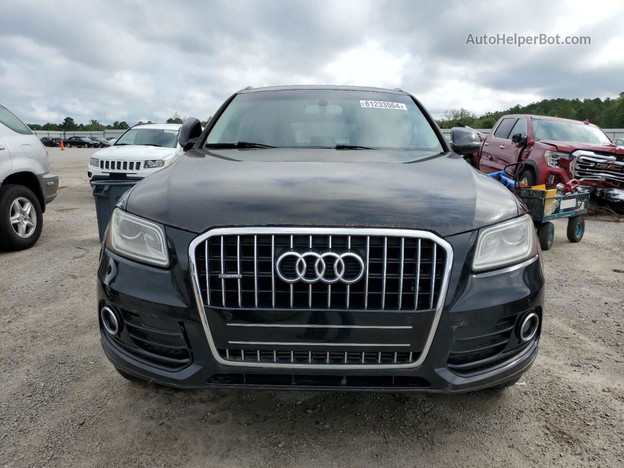 2014 Audi Q5 Premium Plus Black vin: WA1LFAFP1EA081611