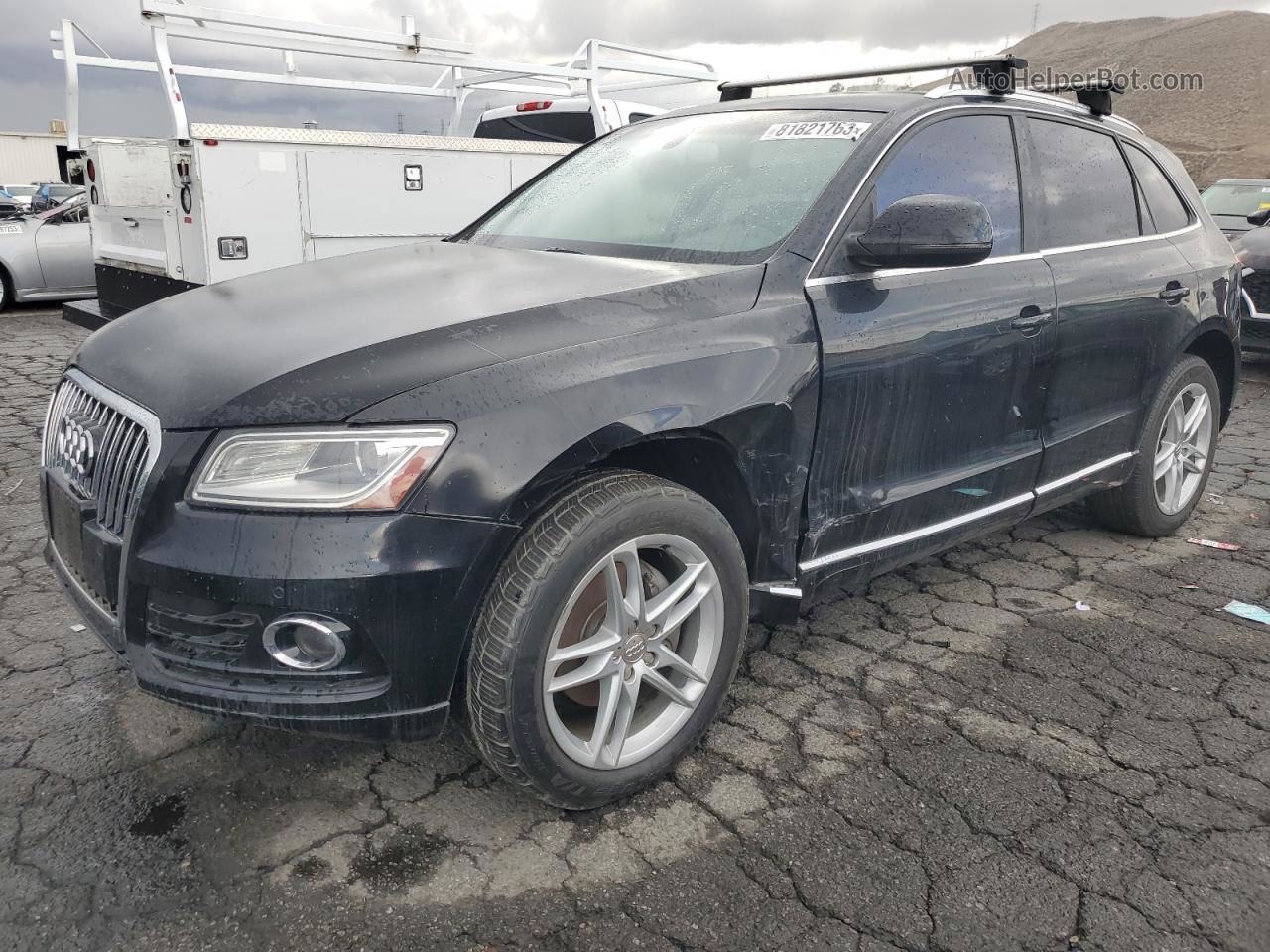 2014 Audi Q5 Premium Plus Black vin: WA1LFAFP1EA089594