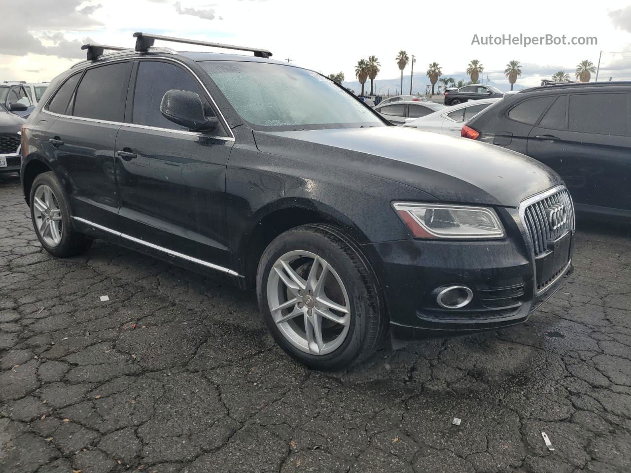 2014 Audi Q5 Premium Plus Black vin: WA1LFAFP1EA089594