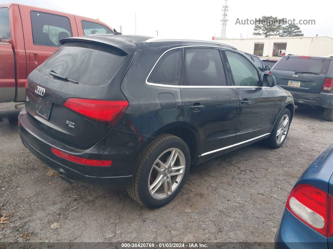 2014 Audi Q5 2.0t Premium Черный vin: WA1LFAFP1EA096352