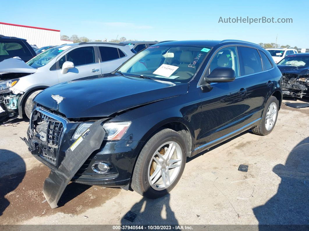 2014 Audi Q5 2.0t Premium Черный vin: WA1LFAFP1EA101811