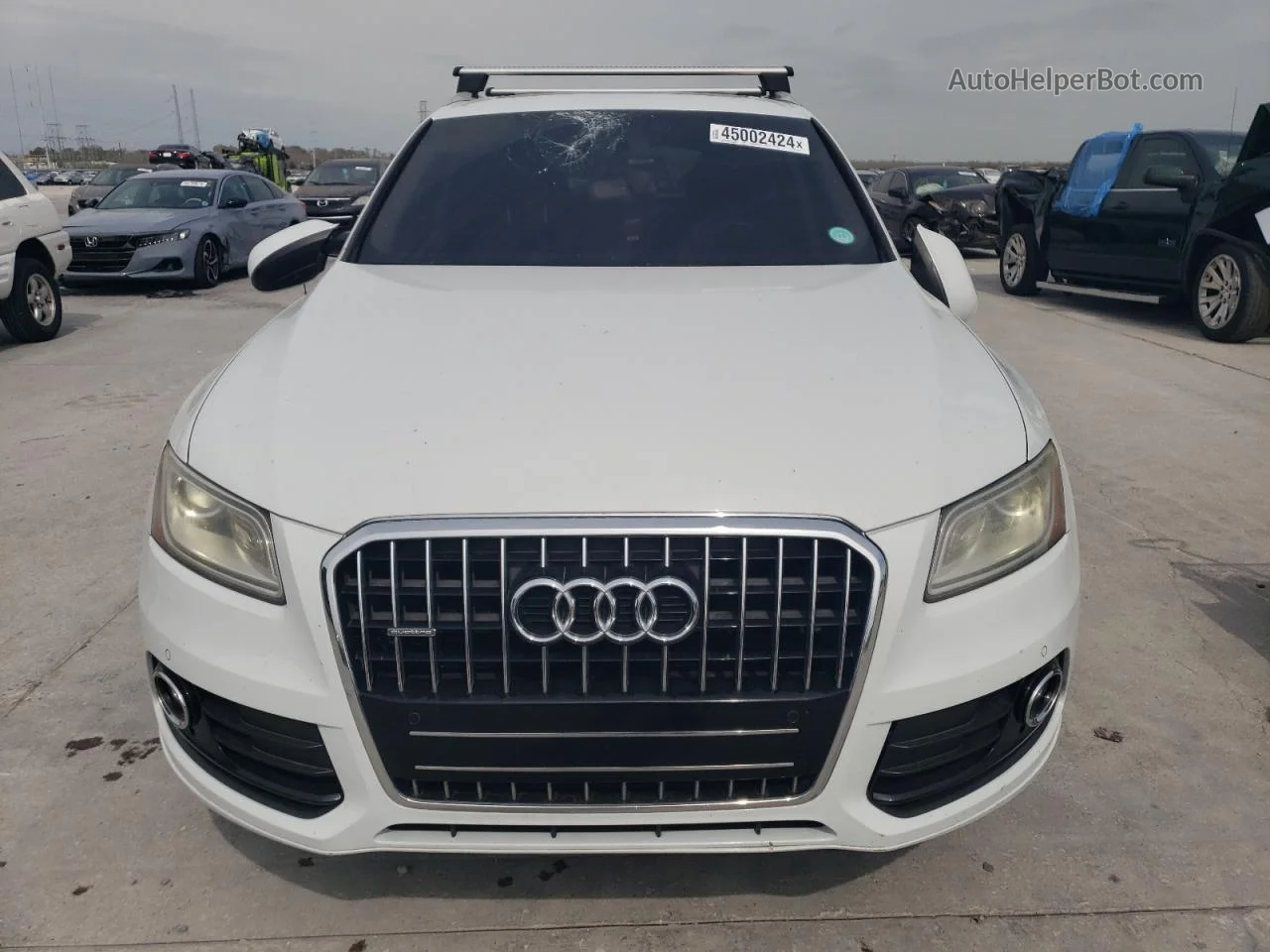 2014 Audi Q5 Premium Plus Белый vin: WA1LFAFP1EA114221