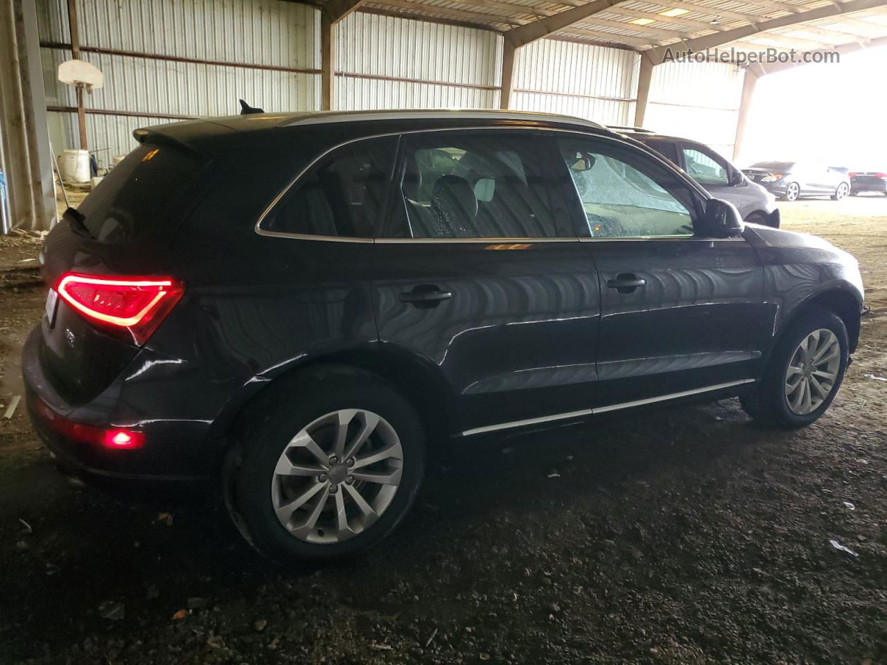 2014 Audi Q5 Premium Plus Blue vin: WA1LFAFP1EA121976