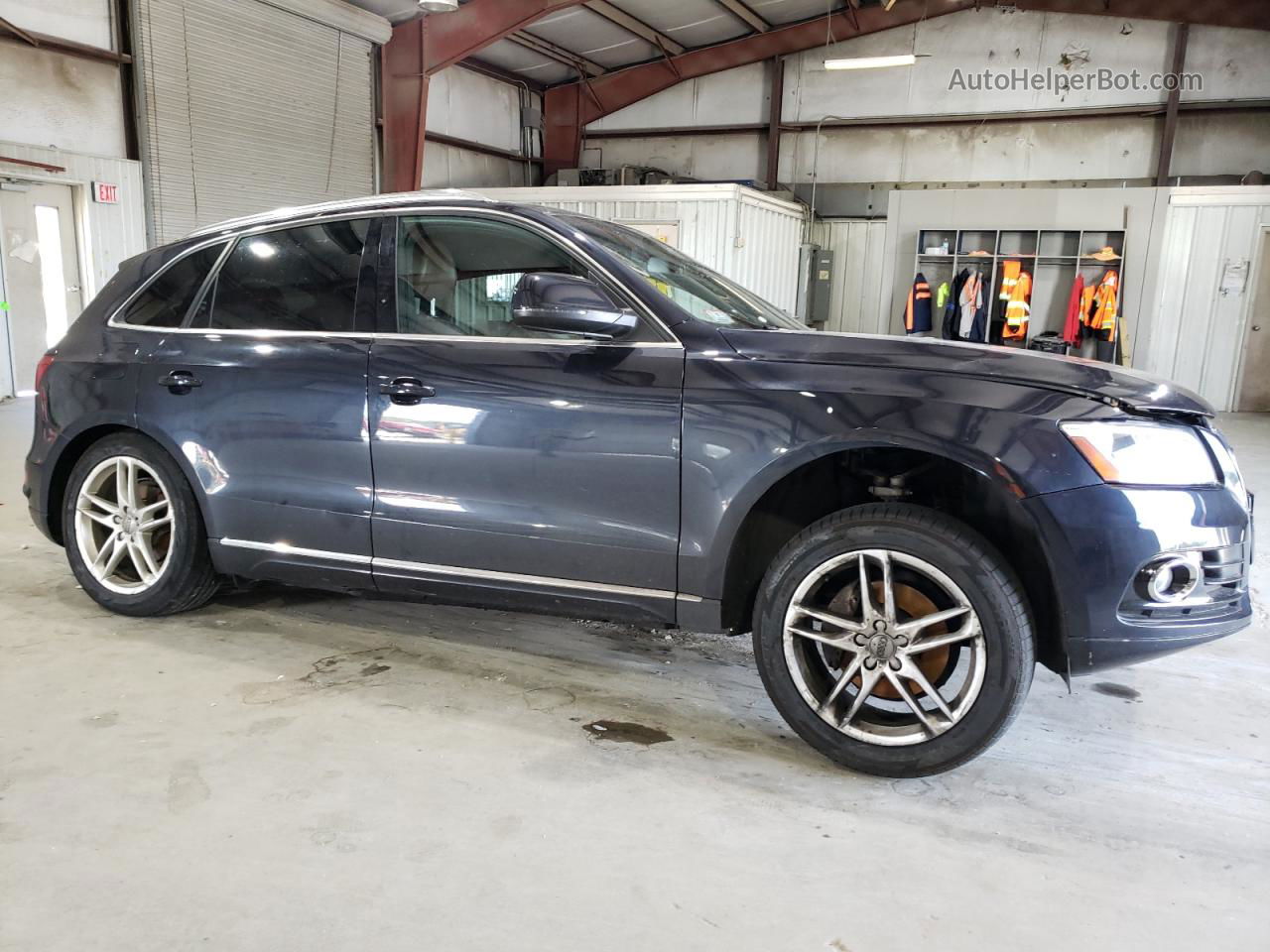 2014 Audi Q5 Premium Plus Blue vin: WA1LFAFP1EA122478