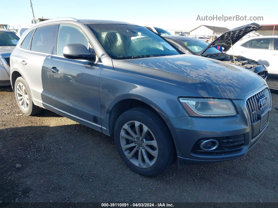 2014 Audi Q5 2.0t Premium Серый vin: WA1LFAFP2EA007744