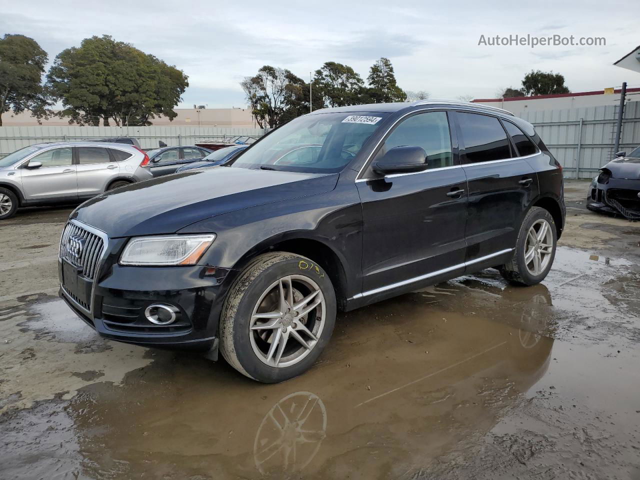 2014 Audi Q5 Premium Plus Black vin: WA1LFAFP2EA013754