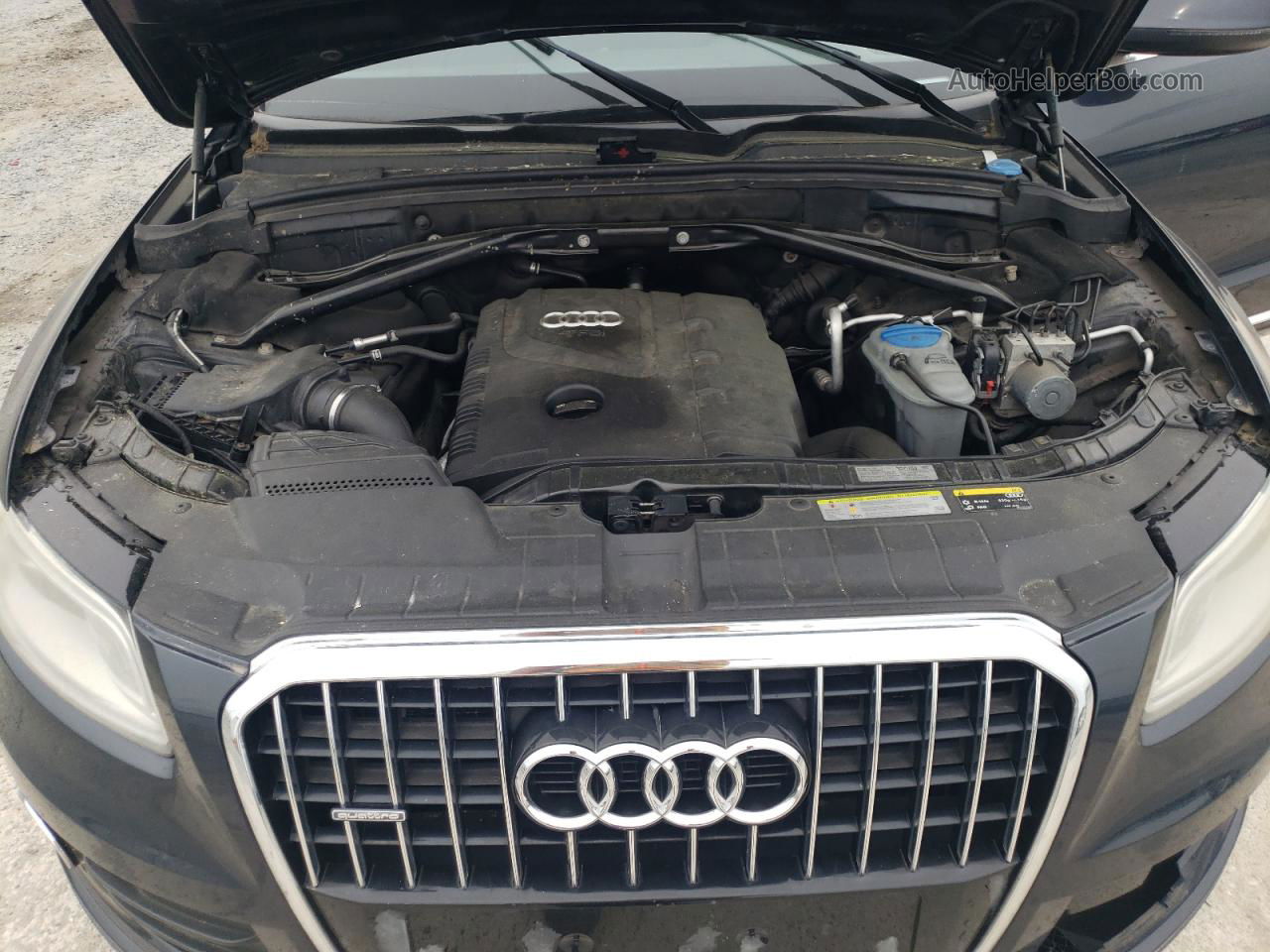 2014 Audi Q5 Premium Plus Черный vin: WA1LFAFP2EA016069