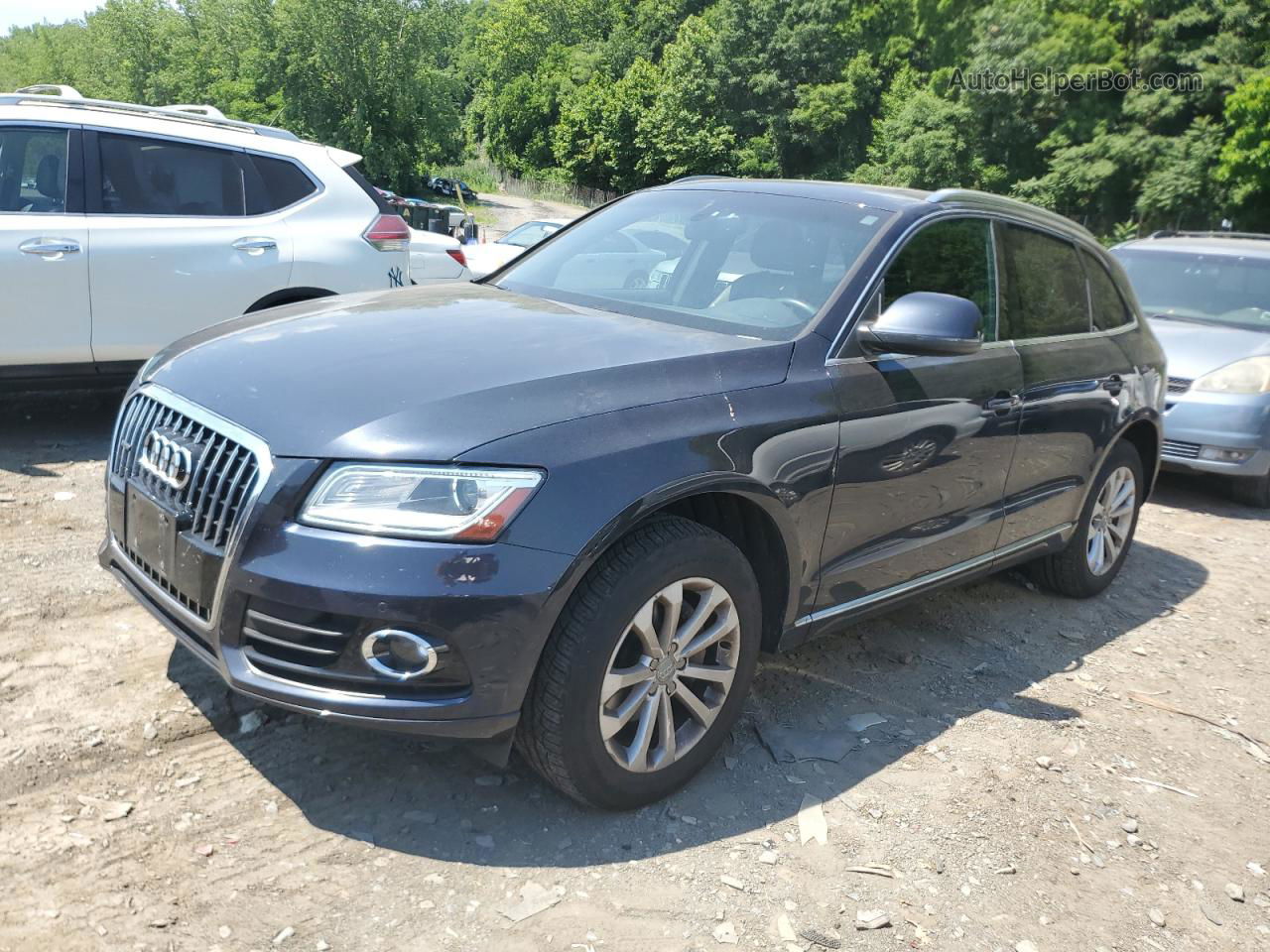 2014 Audi Q5 Premium Plus Черный vin: WA1LFAFP2EA021739