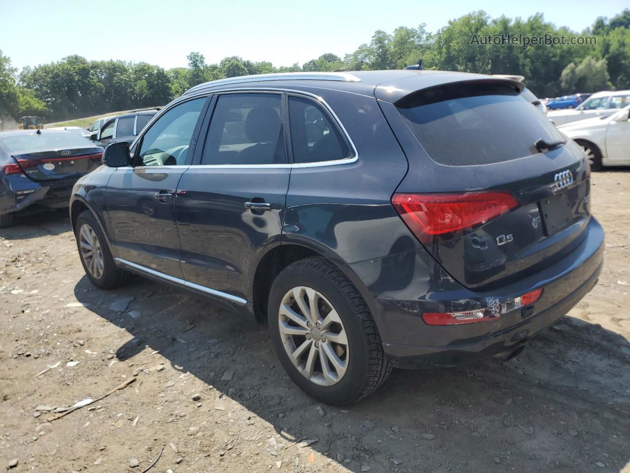 2014 Audi Q5 Premium Plus Черный vin: WA1LFAFP2EA021739