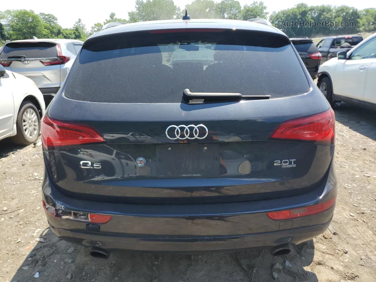 2014 Audi Q5 Premium Plus Black vin: WA1LFAFP2EA021739