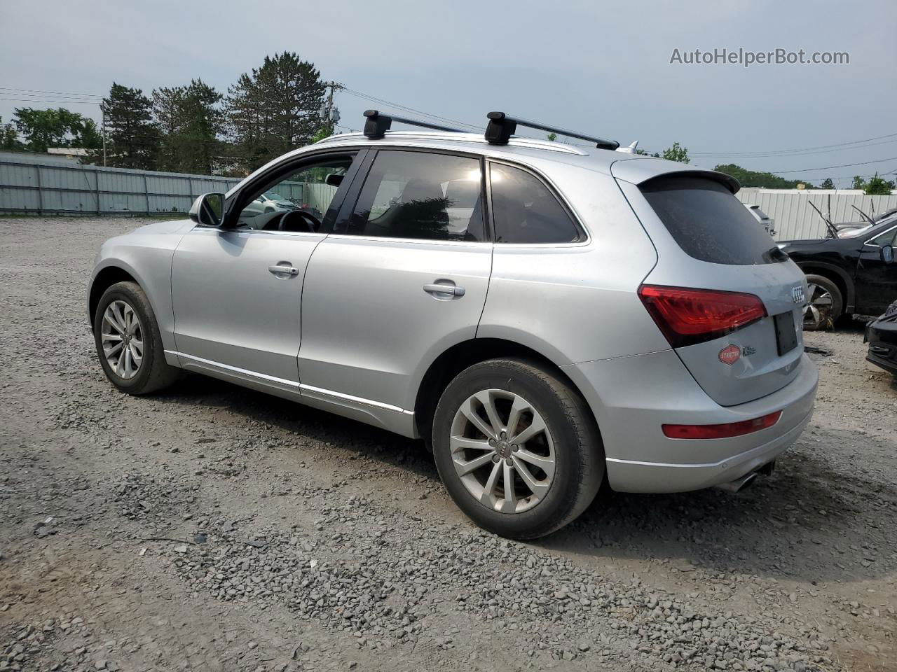 2014 Audi Q5 Premium Plus Silver vin: WA1LFAFP2EA040341