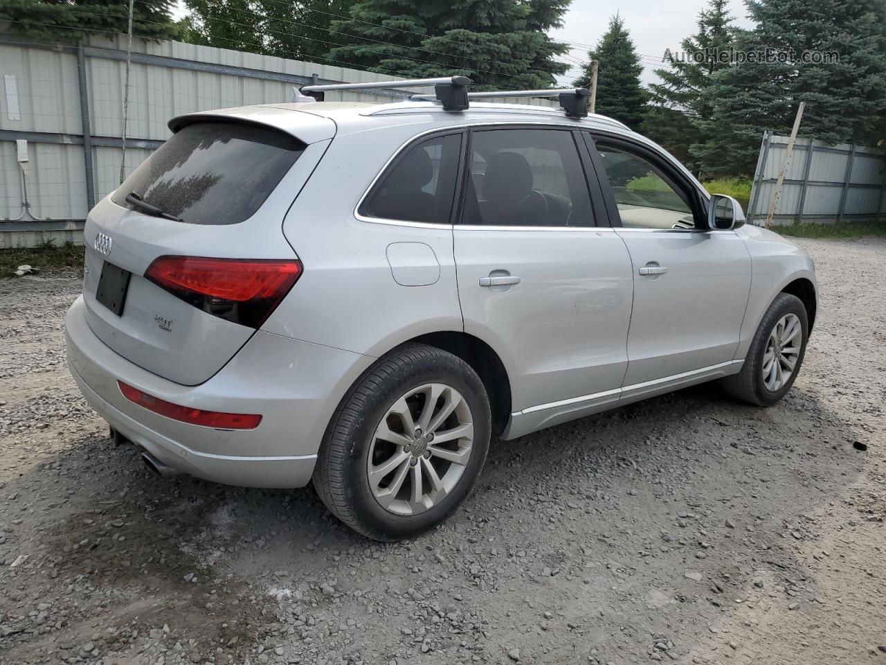 2014 Audi Q5 Premium Plus Silver vin: WA1LFAFP2EA040341