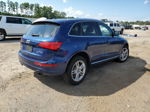 2014 Audi Q5 Premium Plus Blue vin: WA1LFAFP2EA060752