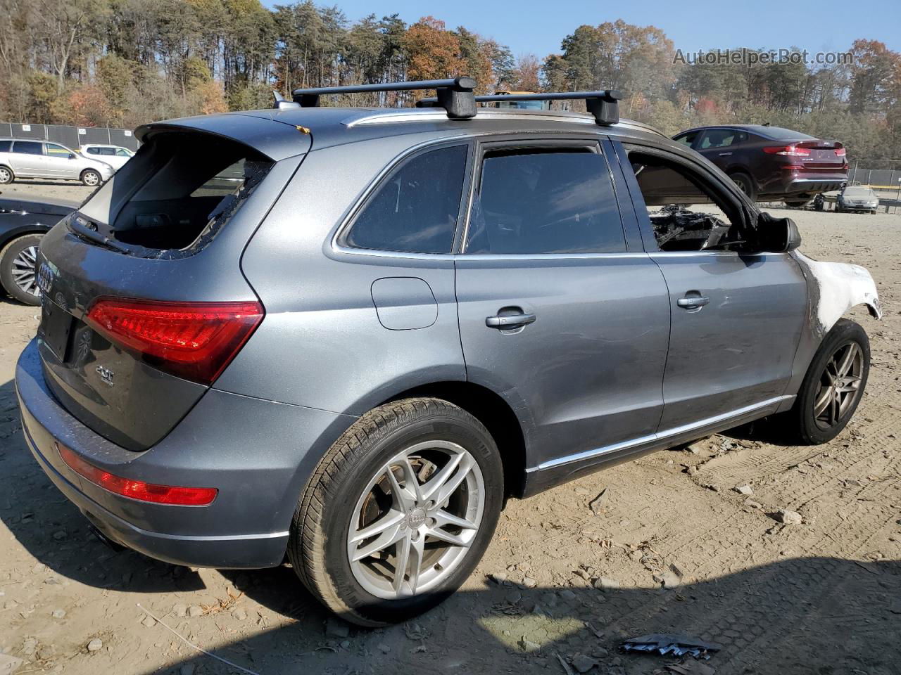 2014 Audi Q5 Premium Plus Charcoal vin: WA1LFAFP2EA089751