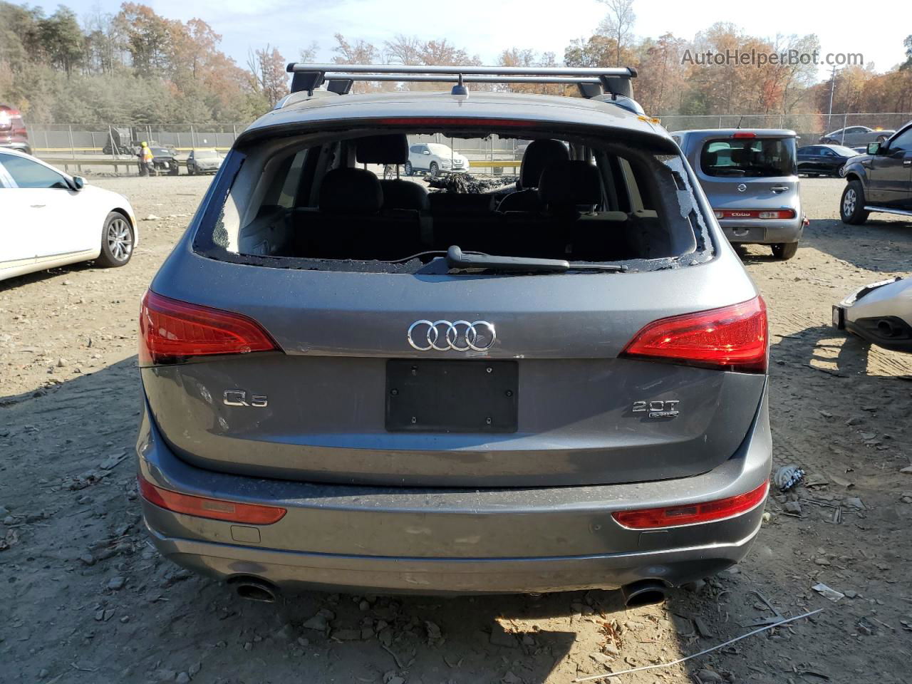 2014 Audi Q5 Premium Plus Charcoal vin: WA1LFAFP2EA089751