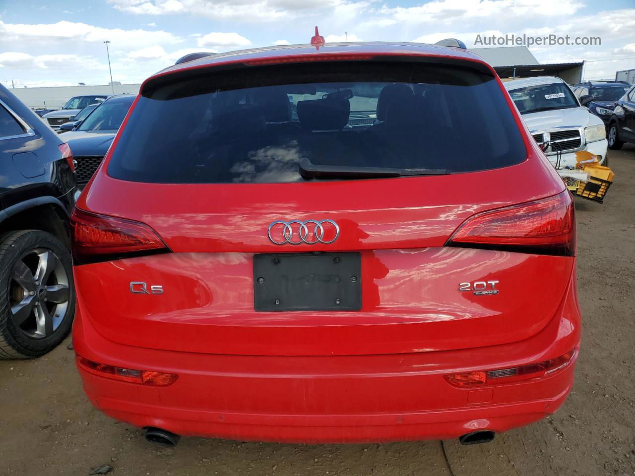 2014 Audi Q5 Premium Plus Red vin: WA1LFAFP2EA098790