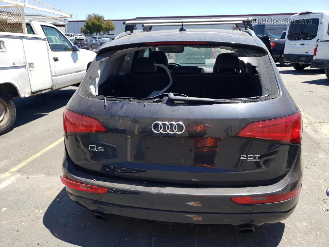 2014 Audi Q5 Premium Plus Black vin: WA1LFAFP3EA004609