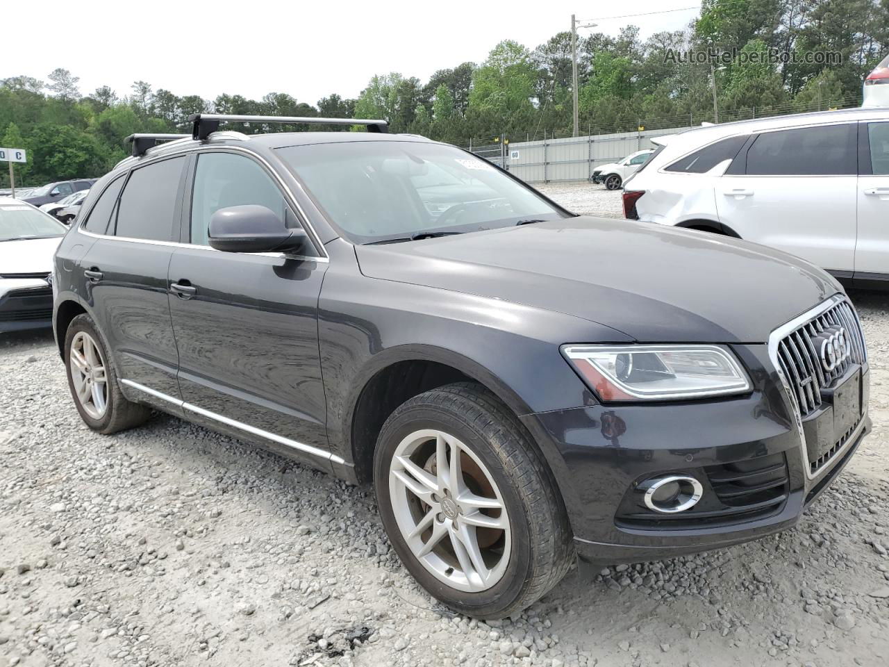 2014 Audi Q5 Premium Plus Charcoal vin: WA1LFAFP3EA024181