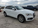 2014 Audi Q5 Premium Plus White vin: WA1LFAFP3EA031311