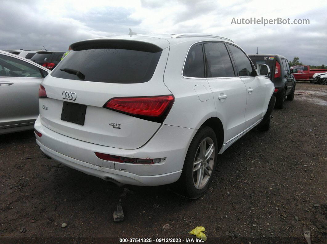 2014 Audi Q5 Premium Plus White vin: WA1LFAFP3EA035214