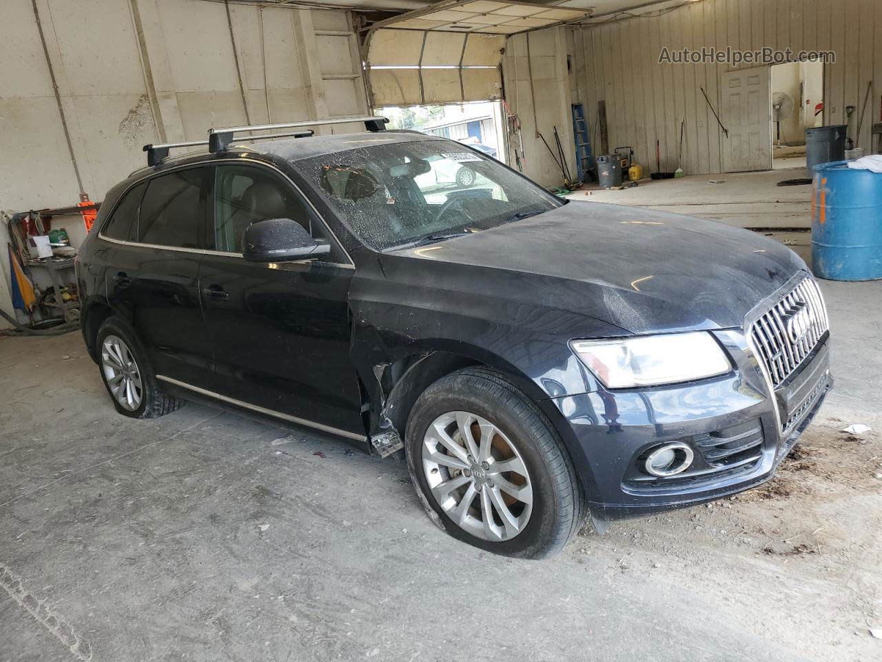 2014 Audi Q5 Premium Plus Black vin: WA1LFAFP3EA039988