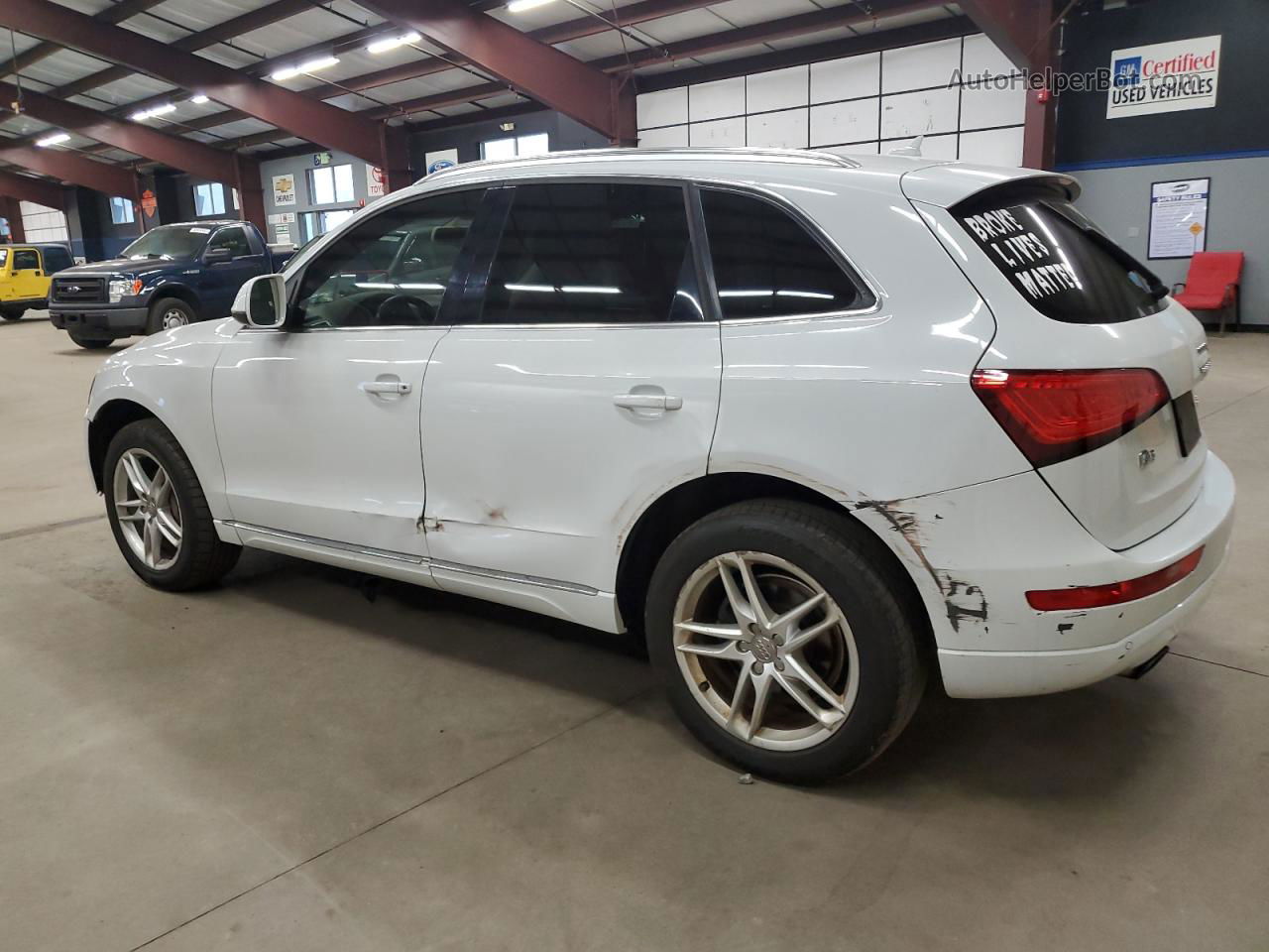 2014 Audi Q5 Premium Plus White vin: WA1LFAFP3EA093971