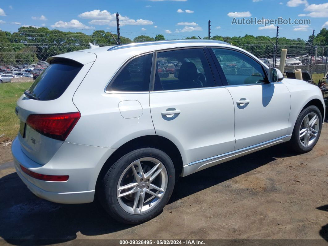 2014 Audi Q5 2.0t Premium White vin: WA1LFAFP3EA096983