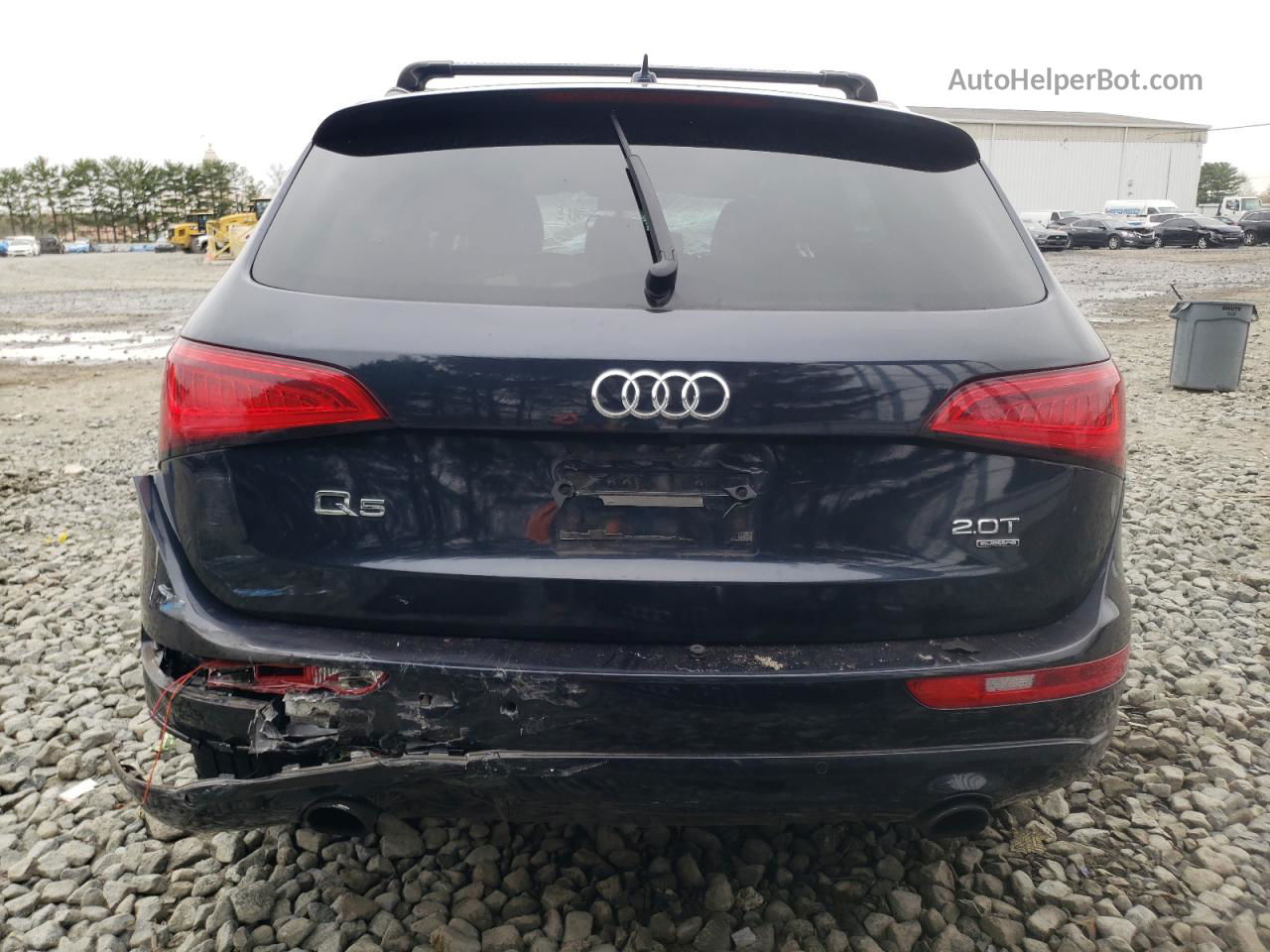 2014 Audi Q5 Premium Plus Синий vin: WA1LFAFP3EA116746