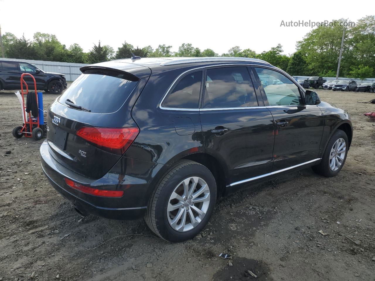 2014 Audi Q5 Premium Plus Black vin: WA1LFAFP3EA116987