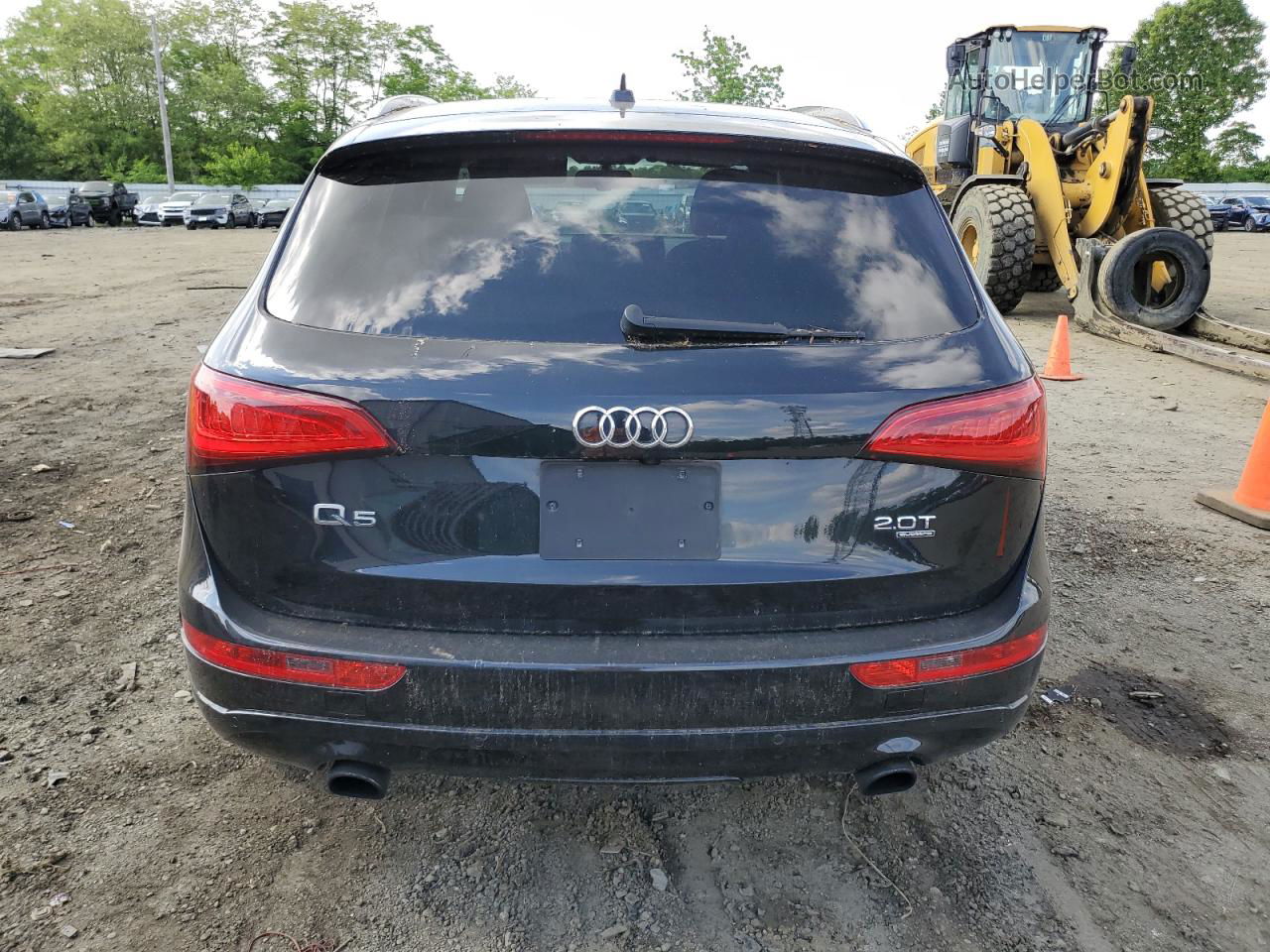 2014 Audi Q5 Premium Plus Black vin: WA1LFAFP3EA116987