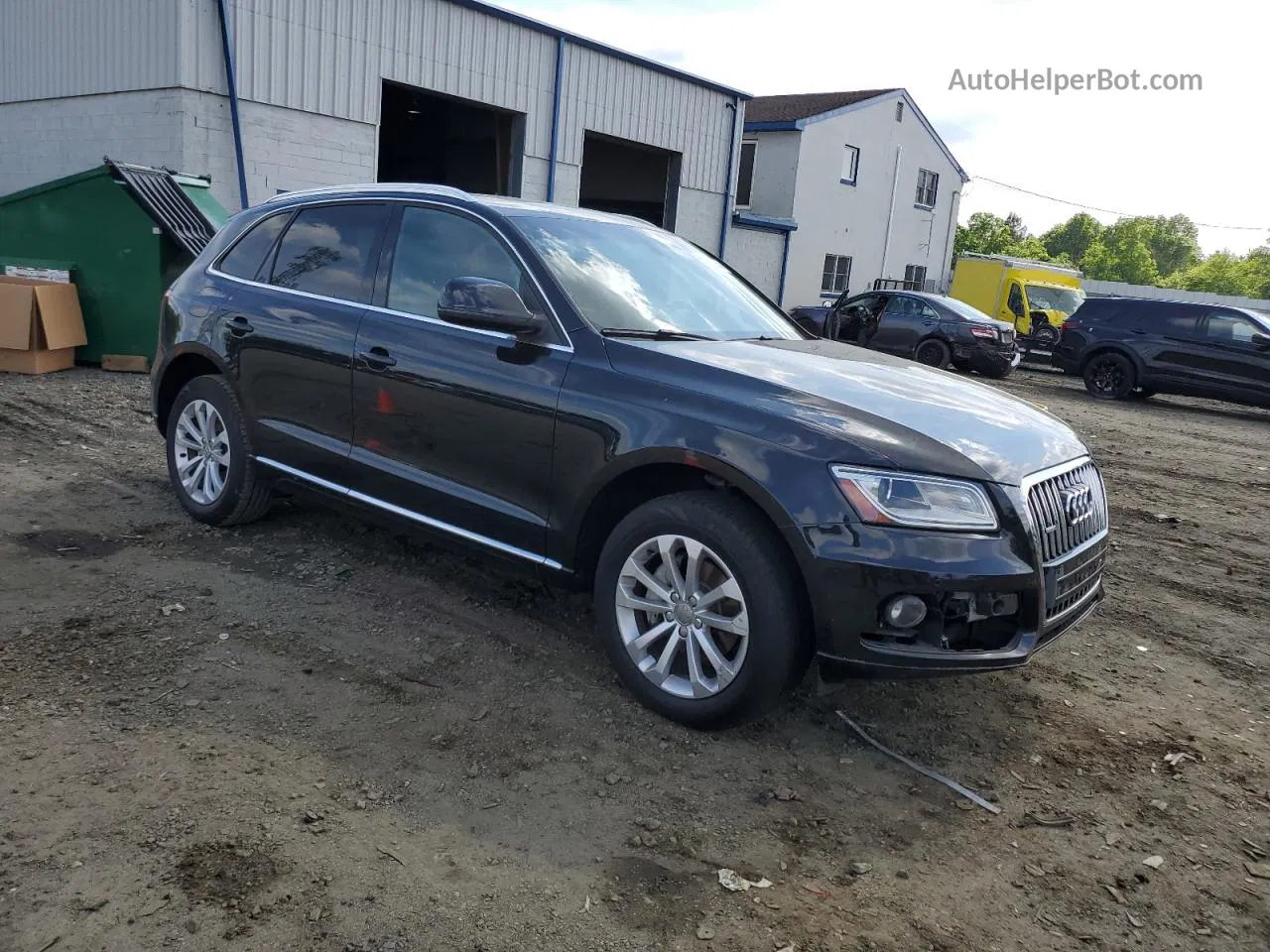 2014 Audi Q5 Premium Plus Black vin: WA1LFAFP3EA116987