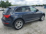 2014 Audi Q5 Premium Plus Blue vin: WA1LFAFP4EA008068