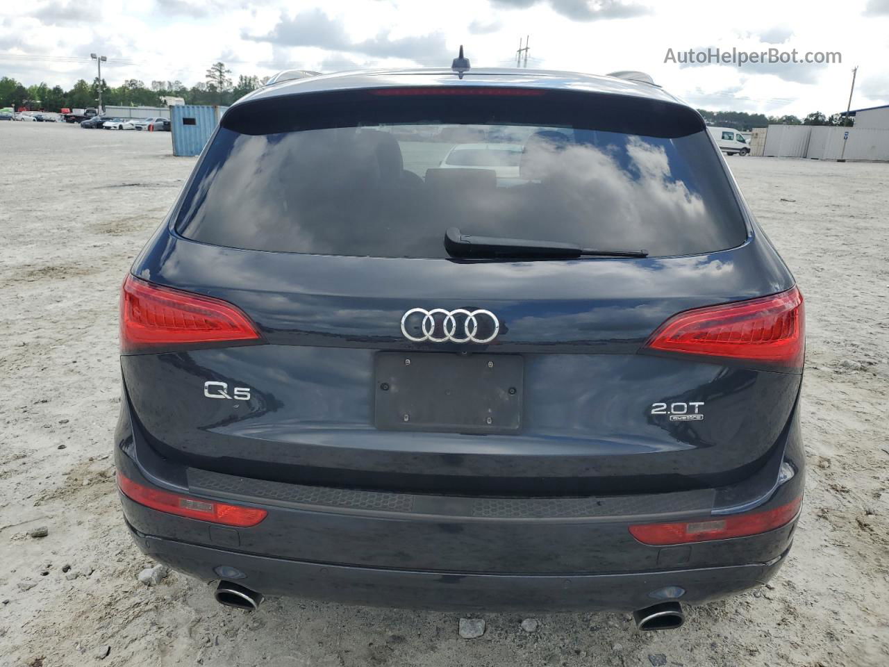 2014 Audi Q5 Premium Plus Blue vin: WA1LFAFP4EA008068