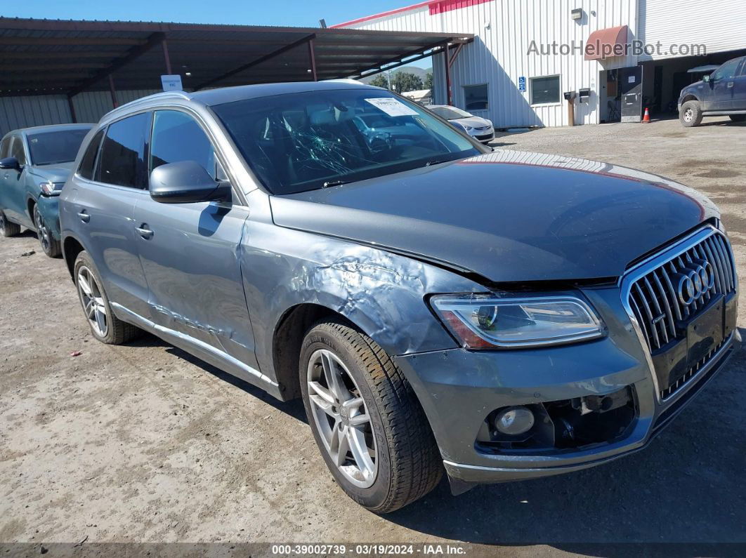 2014 Audi Q5 2.0t Premium Серый vin: WA1LFAFP4EA050076