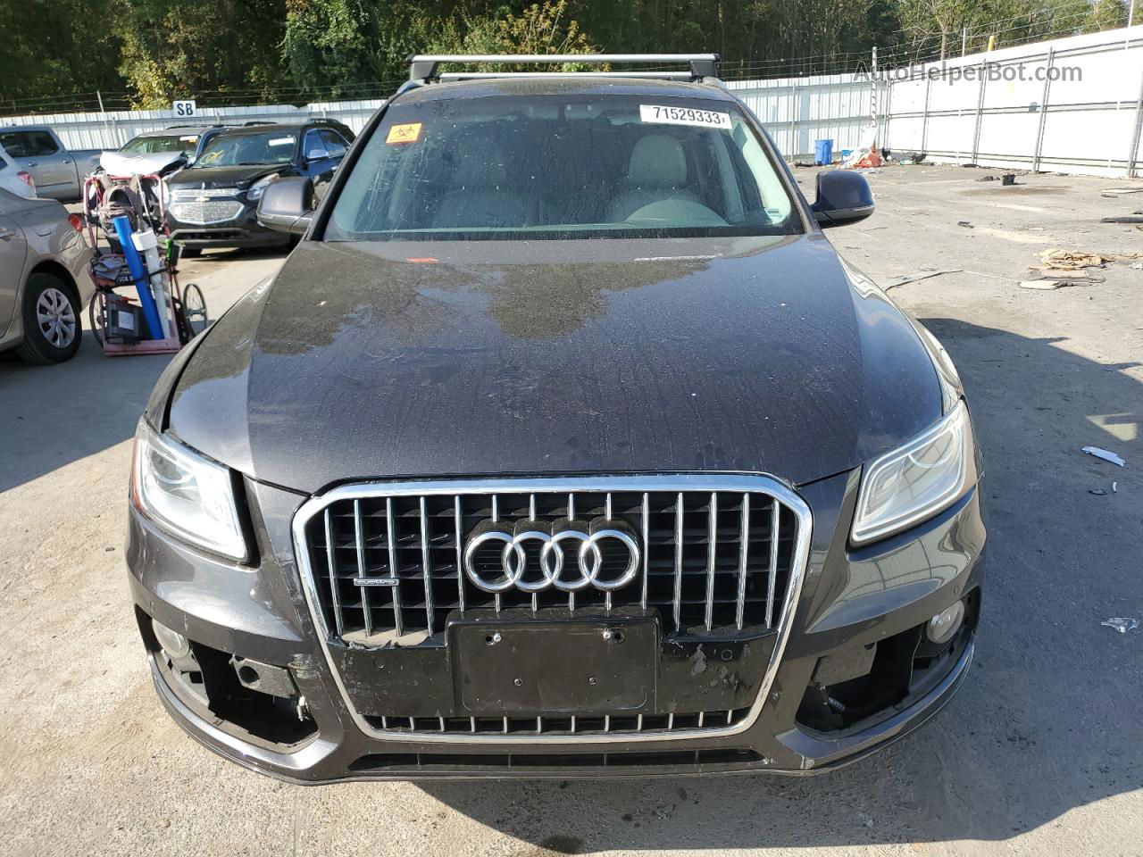 2014 Audi Q5 Premium Plus Угольный vin: WA1LFAFP4EA053706