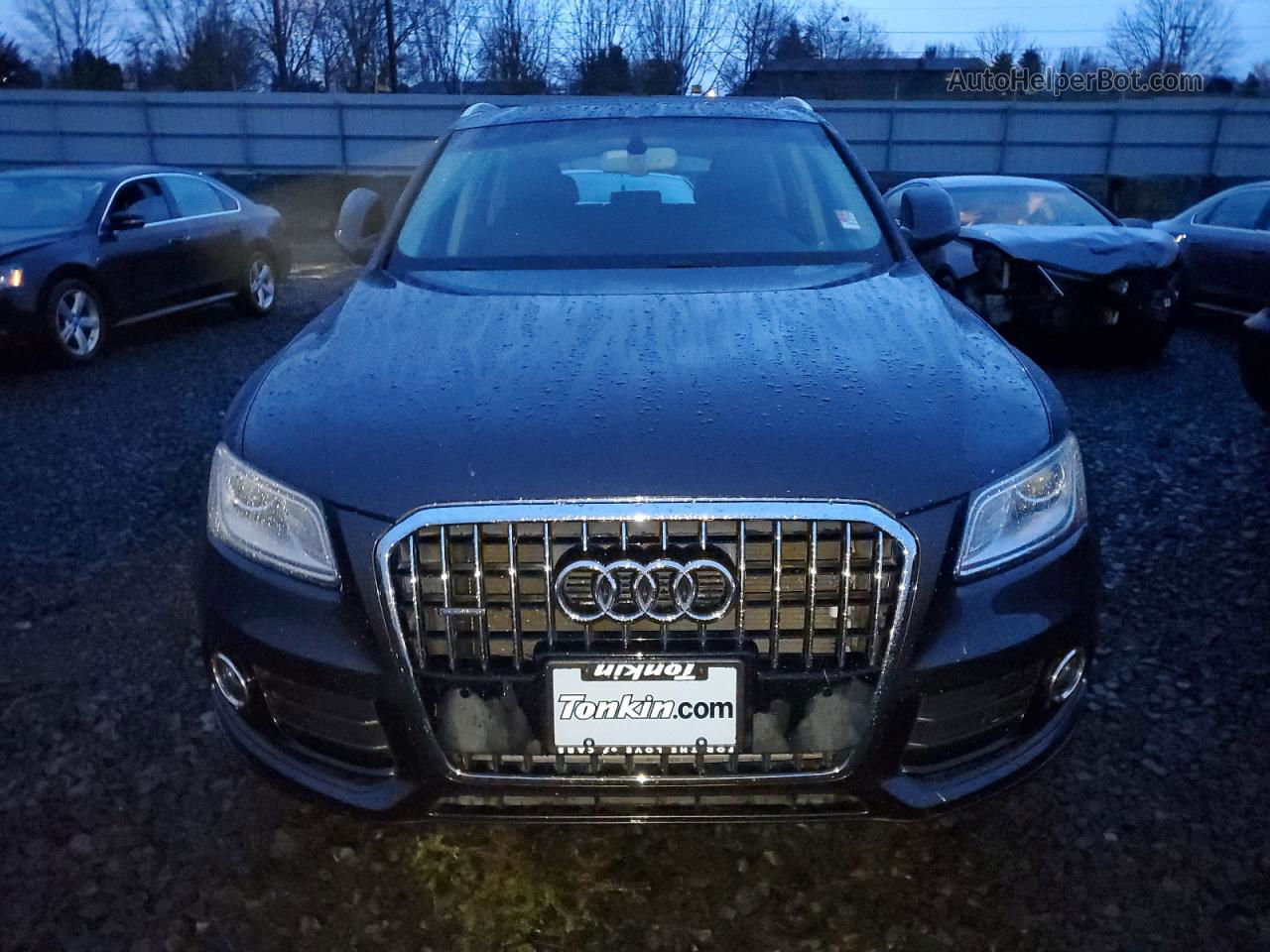 2014 Audi Q5 Premium Plus Charcoal vin: WA1LFAFP4EA080310