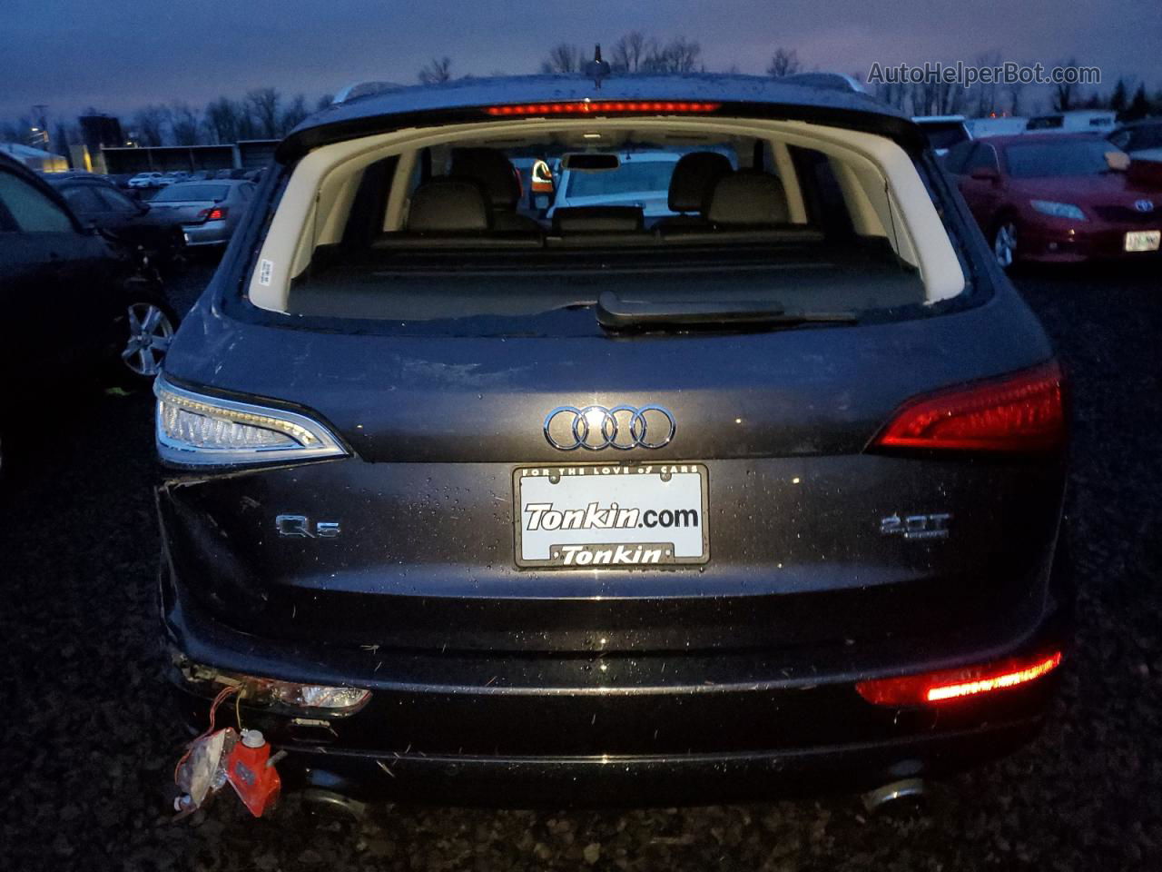 2014 Audi Q5 Premium Plus Charcoal vin: WA1LFAFP4EA080310