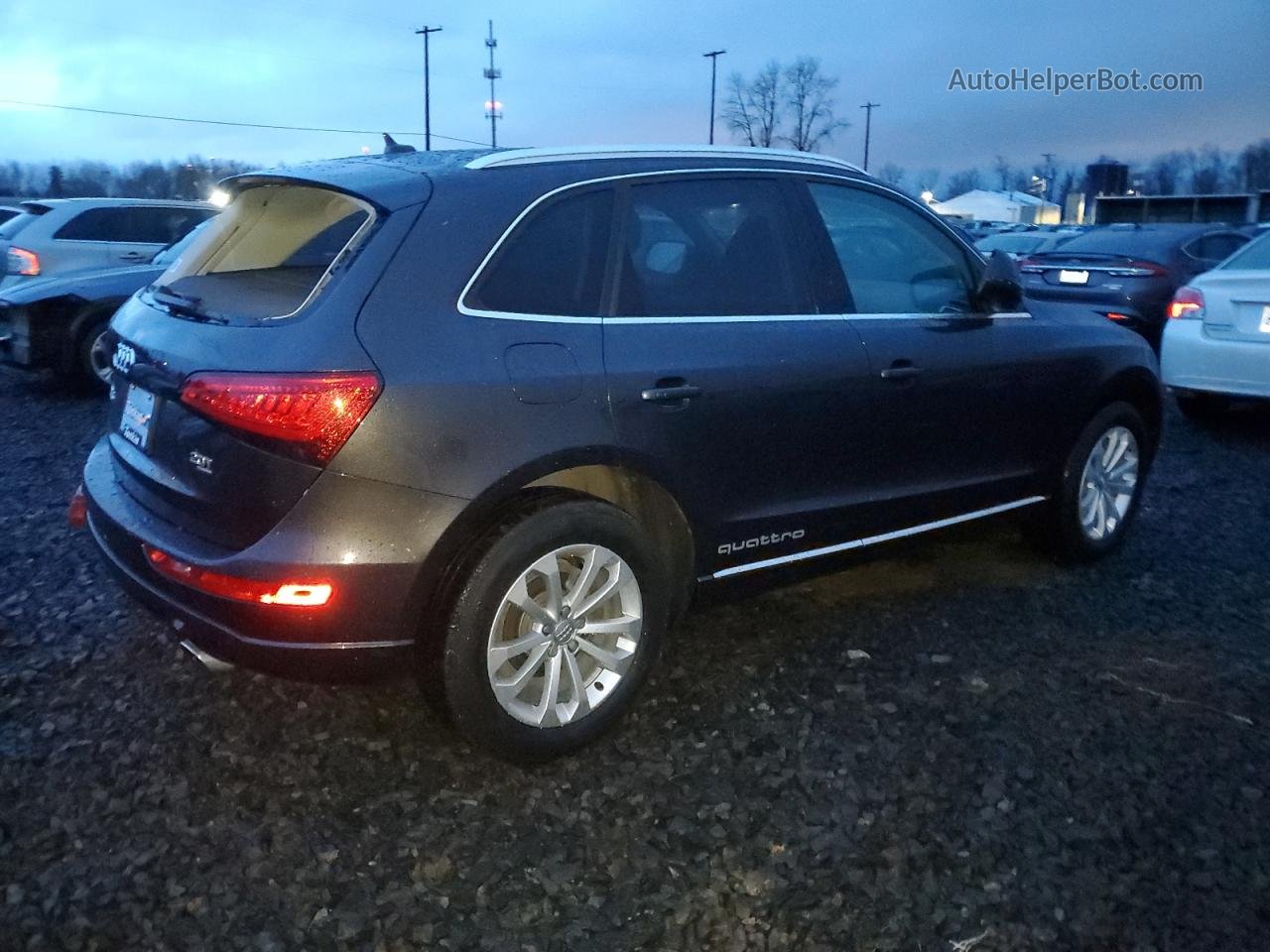 2014 Audi Q5 Premium Plus Charcoal vin: WA1LFAFP4EA080310