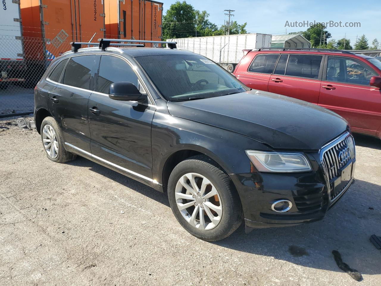 2014 Audi Q5 Premium Plus Black vin: WA1LFAFP4EA088567