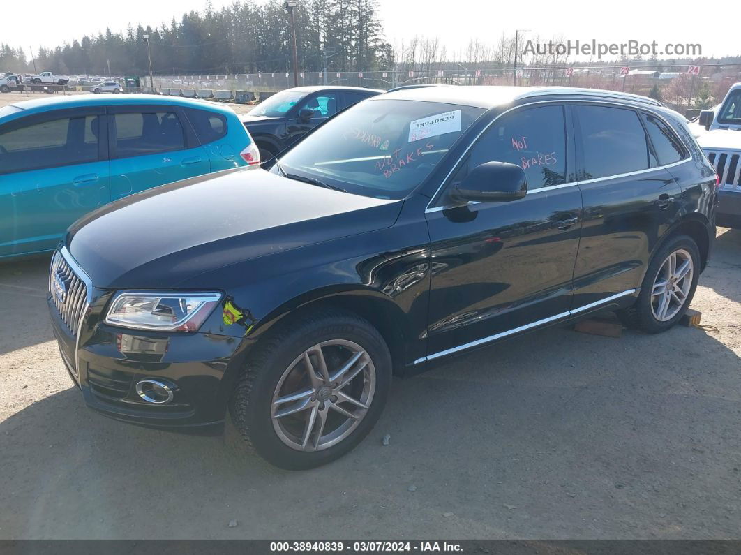 2014 Audi Q5 2.0t Premium Черный vin: WA1LFAFP4EA105416