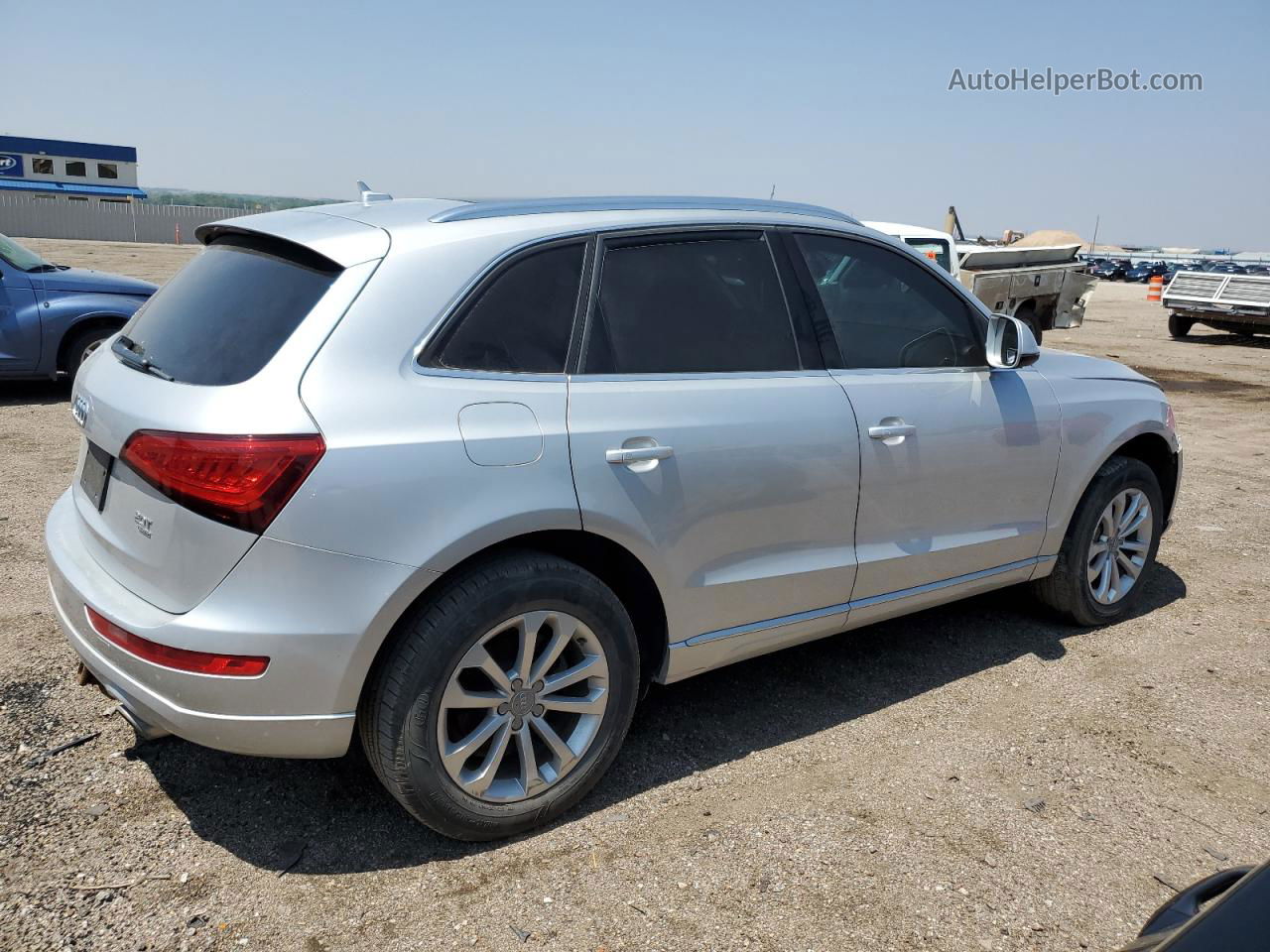 2014 Audi Q5 Premium Plus Silver vin: WA1LFAFP4EA110809