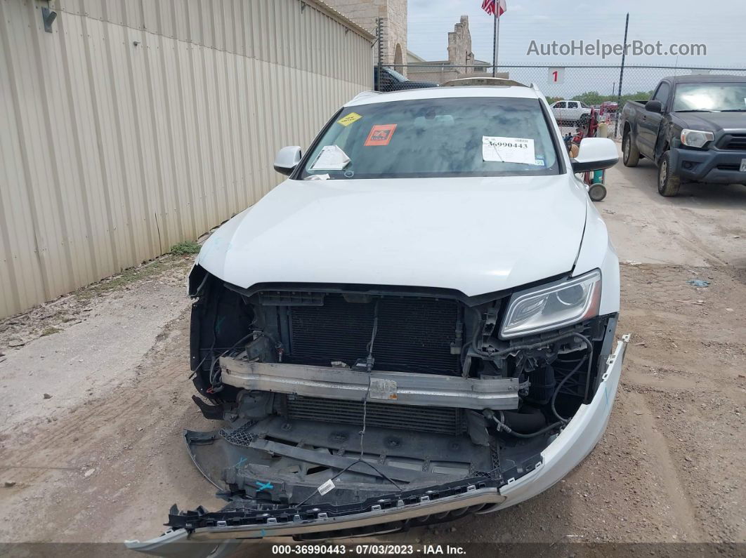 2014 Audi Q5 2.0t Premium White vin: WA1LFAFP4EA116948