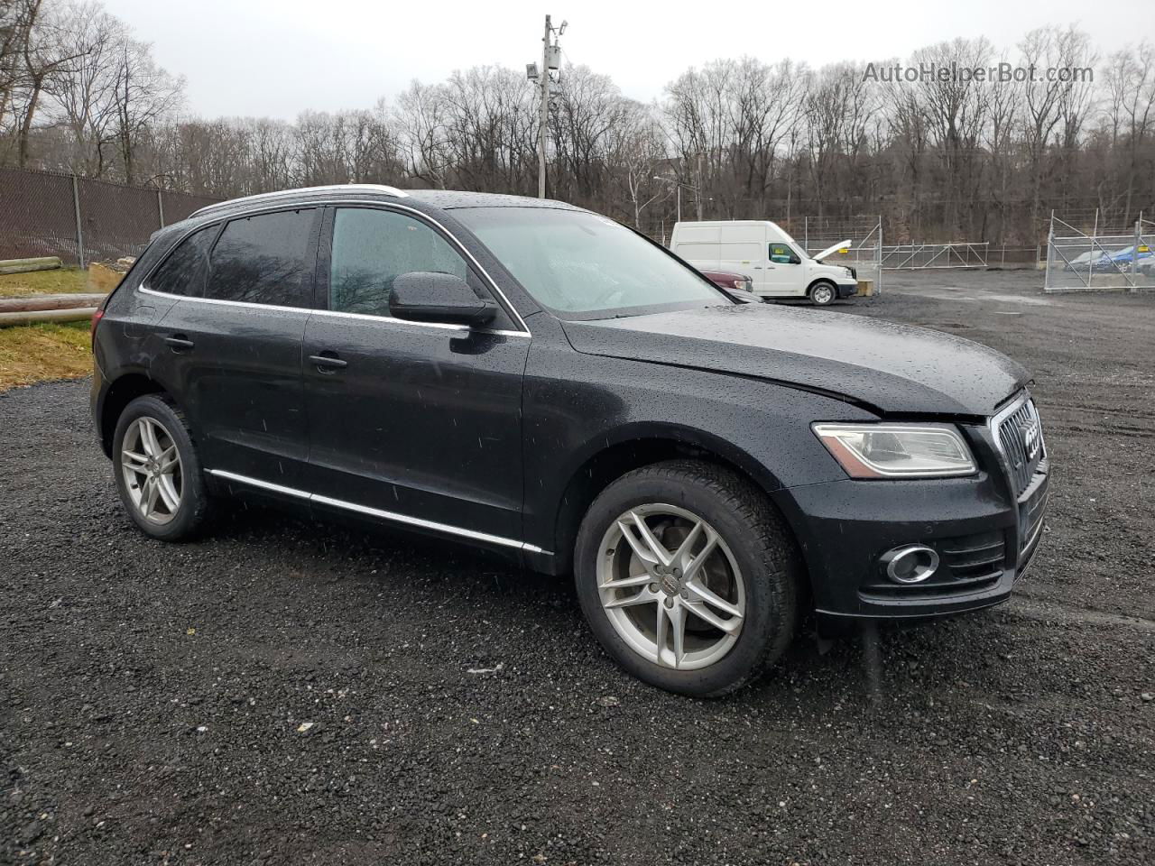 2014 Audi Q5 Premium Plus Черный vin: WA1LFAFP5EA017202