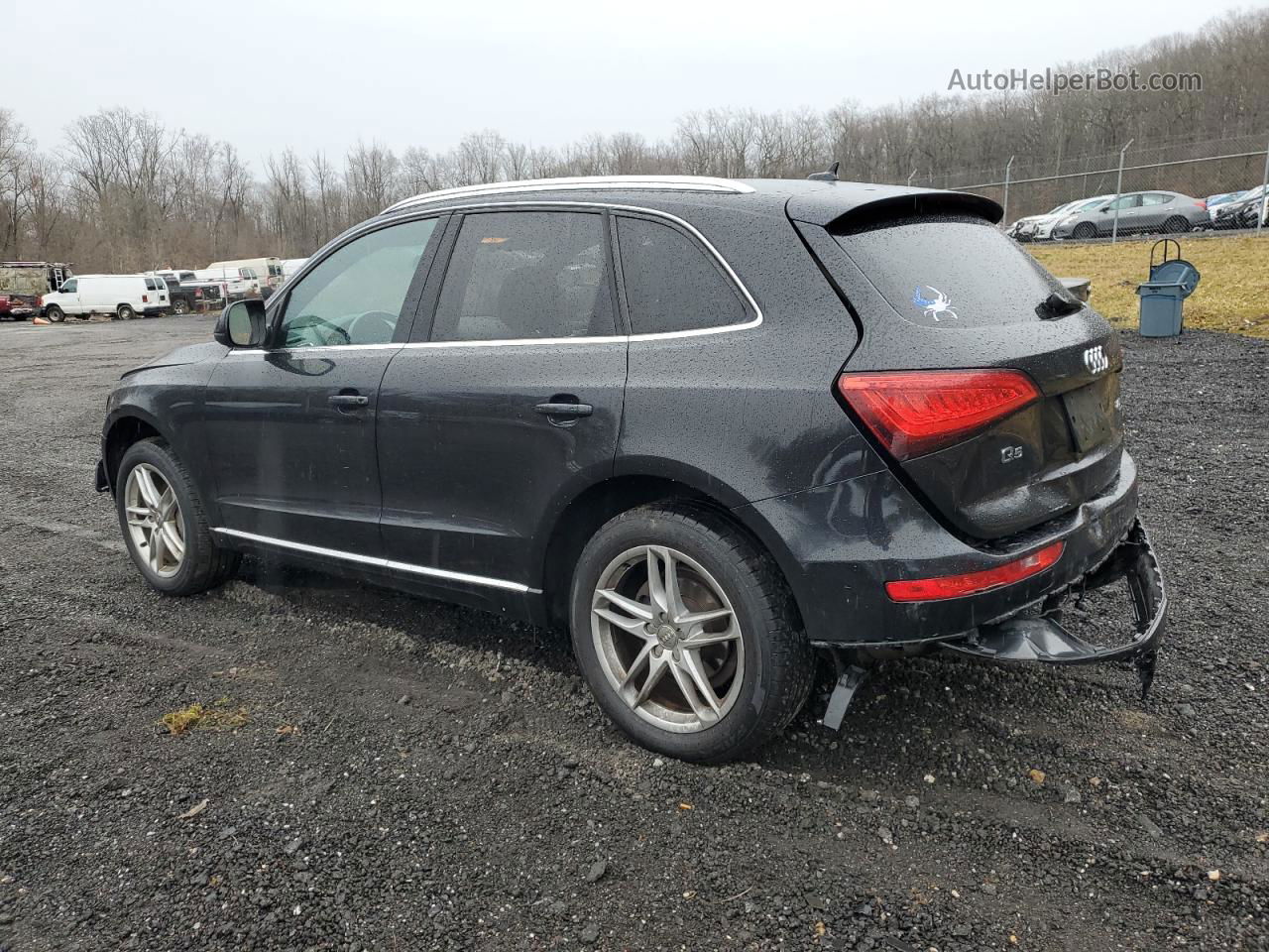 2014 Audi Q5 Premium Plus Черный vin: WA1LFAFP5EA017202