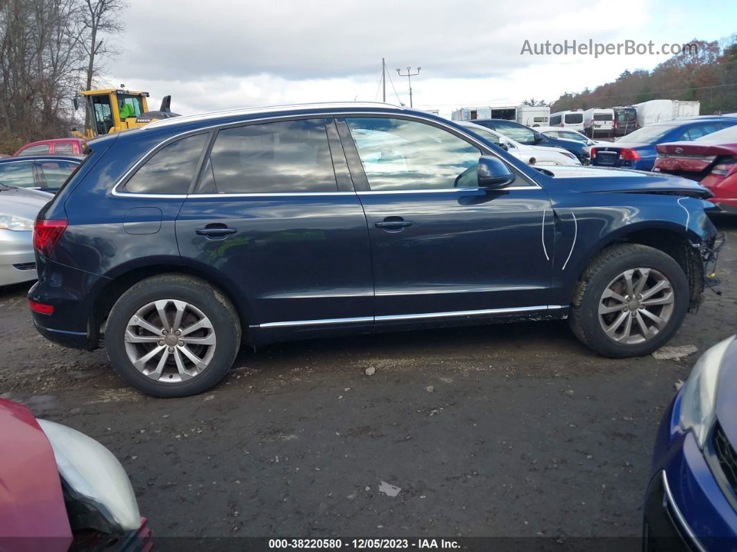 2014 Audi Q5 2.0t Premium Dark Blue vin: WA1LFAFP5EA018656