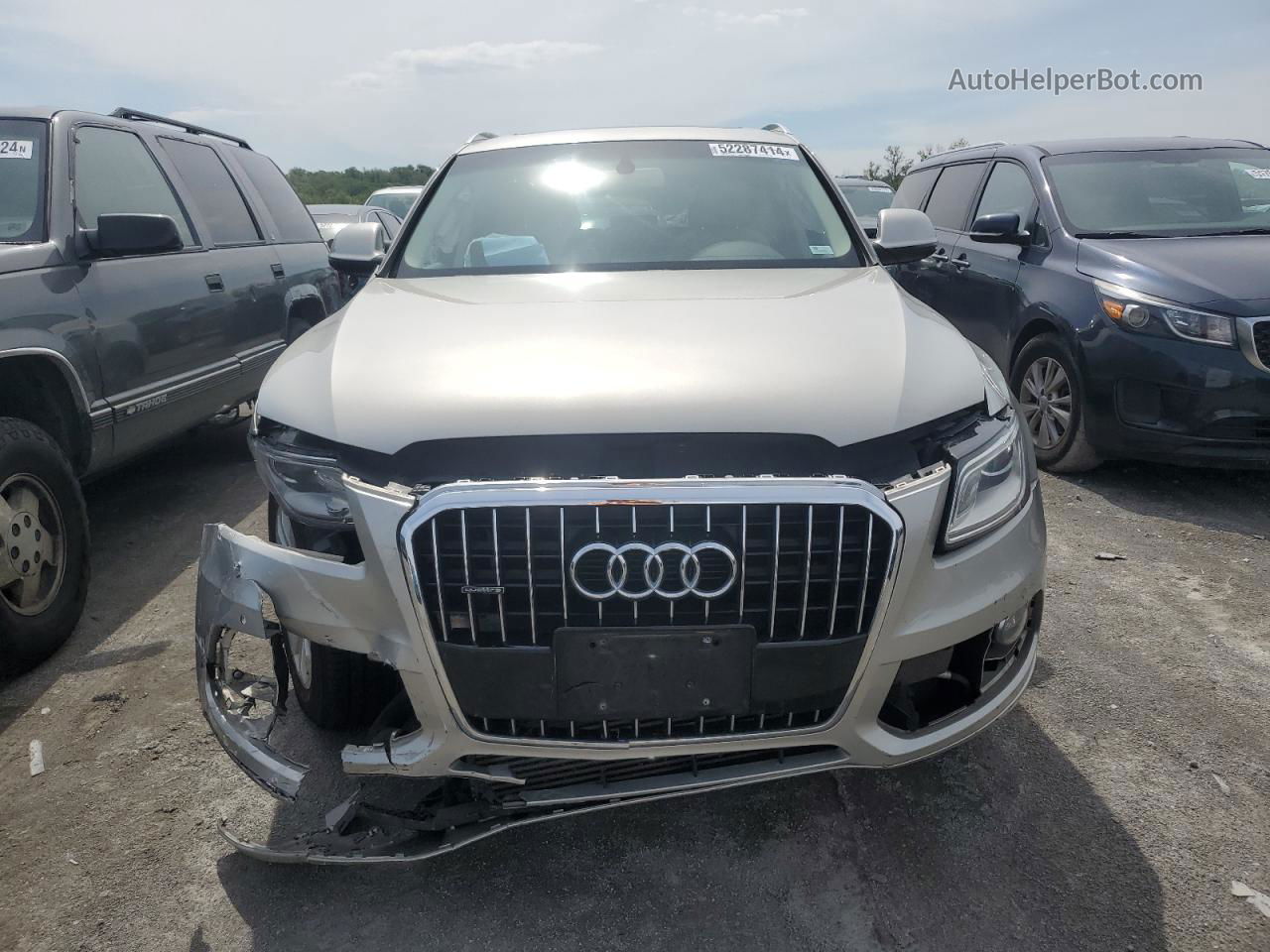 2014 Audi Q5 Premium Plus Серый vin: WA1LFAFP5EA062902