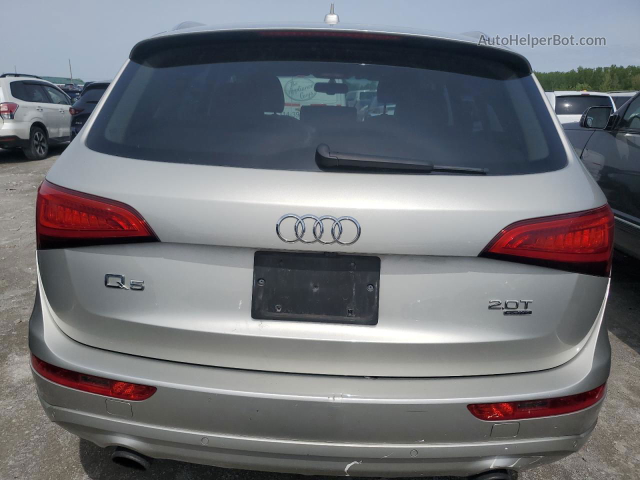 2014 Audi Q5 Premium Plus Серый vin: WA1LFAFP5EA062902