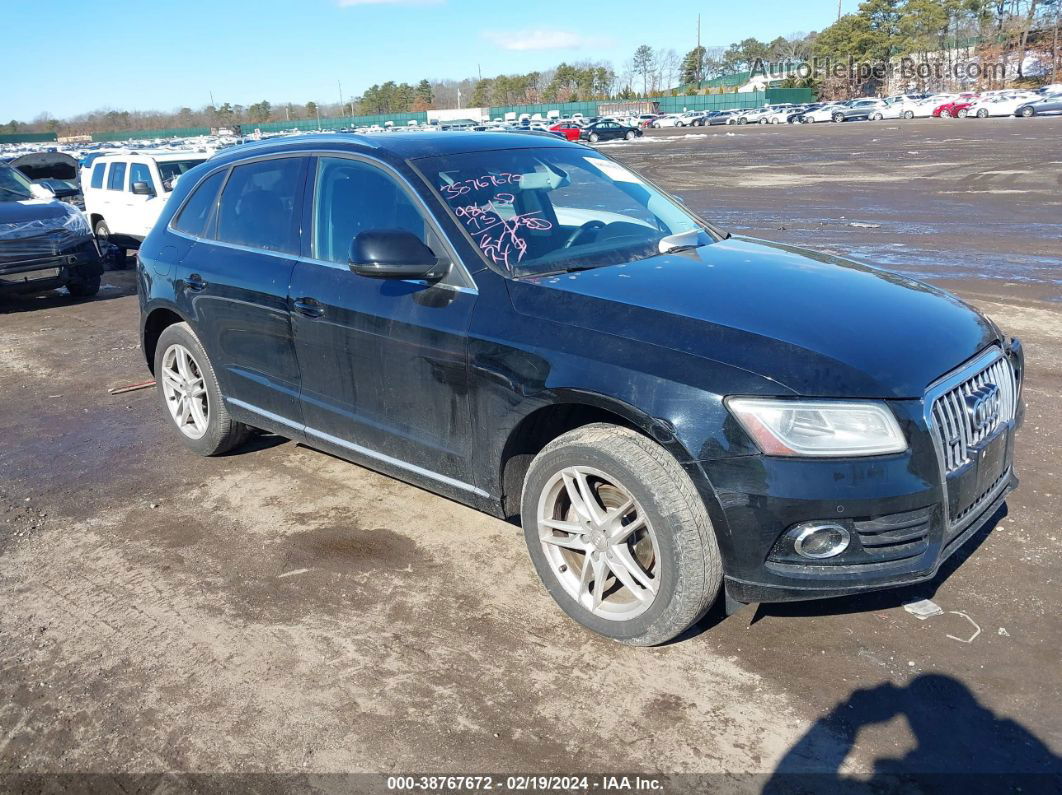 2014 Audi Q5 2.0t Premium Черный vin: WA1LFAFP5EA066075