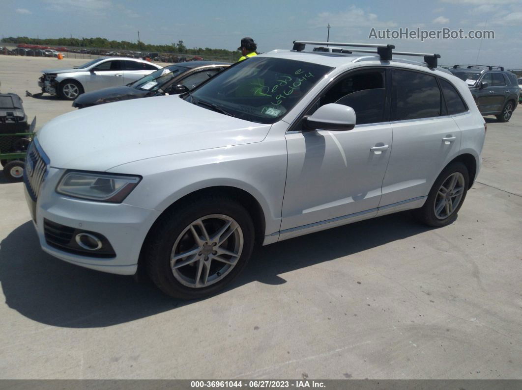 2014 Audi Q5 Premium Plus White vin: WA1LFAFP5EA067274